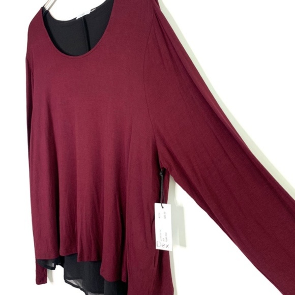 NWT Dex long sleeve fooler top #R08 - Picture 5 of 8